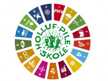 Logo for Verdensmålskole